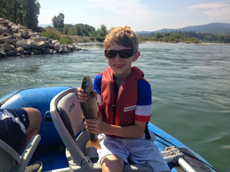Fly Fishing for Kids in Jackson Hole