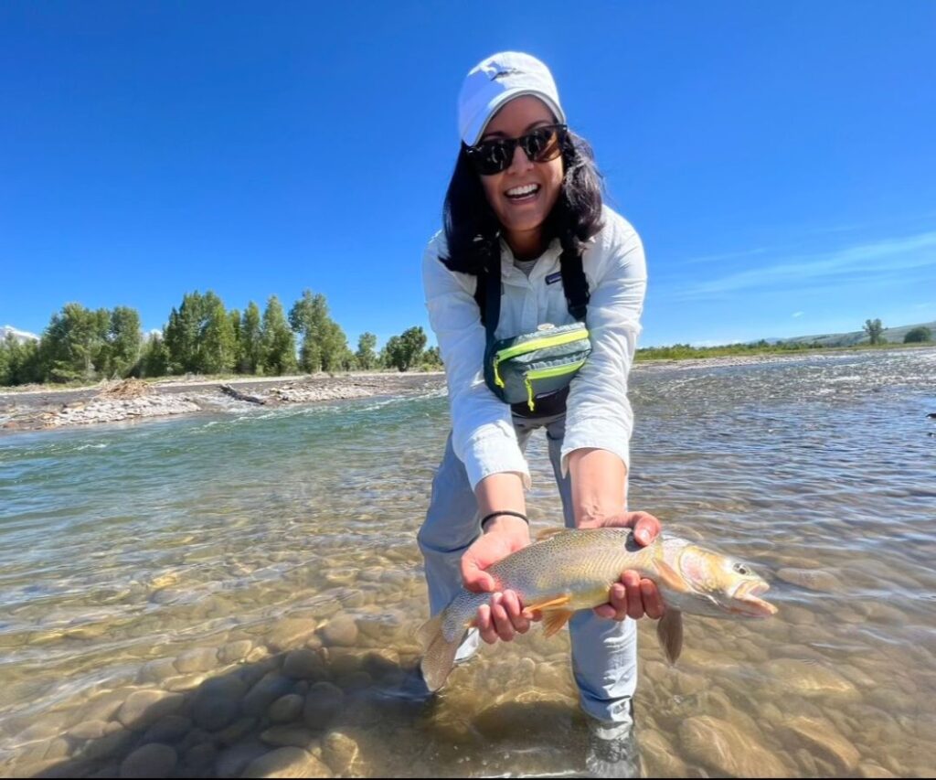 catching cutthroat on the gros ventre river